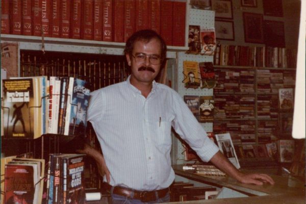 Roger Allen in The Old Bookshelf